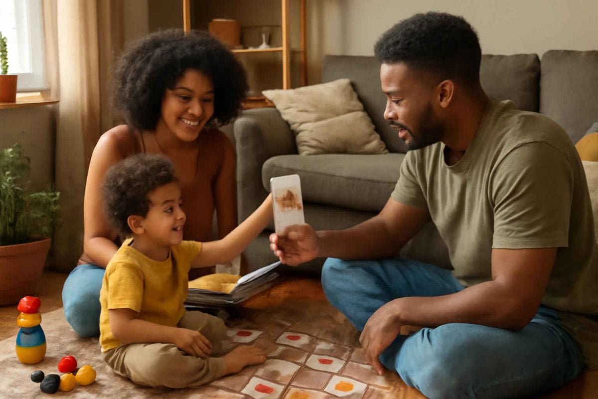 Como criar uma rotina bilíngue em casa para crianças: guia prático para desenvolver inglês com naturalidade