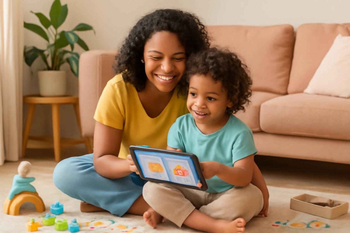 Como usar flashcards digitais bilíngues para desenvolver o vocabulário em inglês das crianças