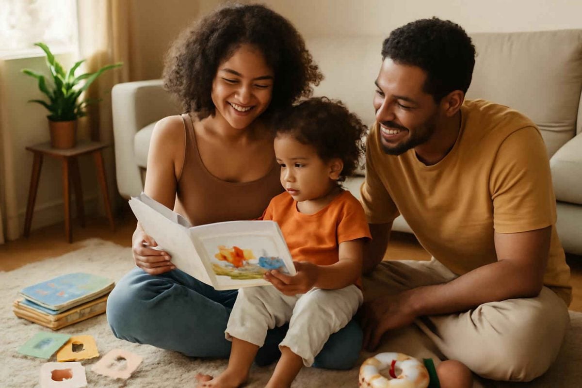 Como criar um clube do livro bilíngue em casa para desenvolver inglês, compreensão e vínculo familiar