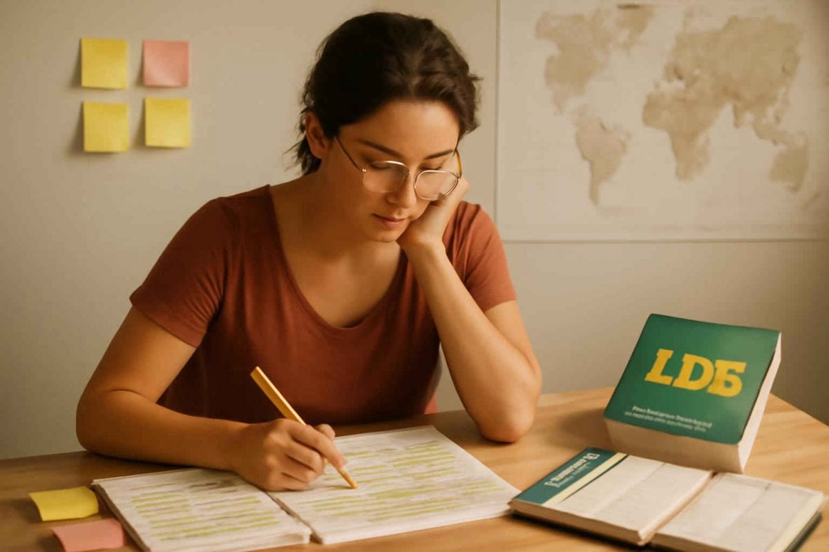 Como estudar LDB para concursos de pedagogia com mapas de cobrança e revisão ativa