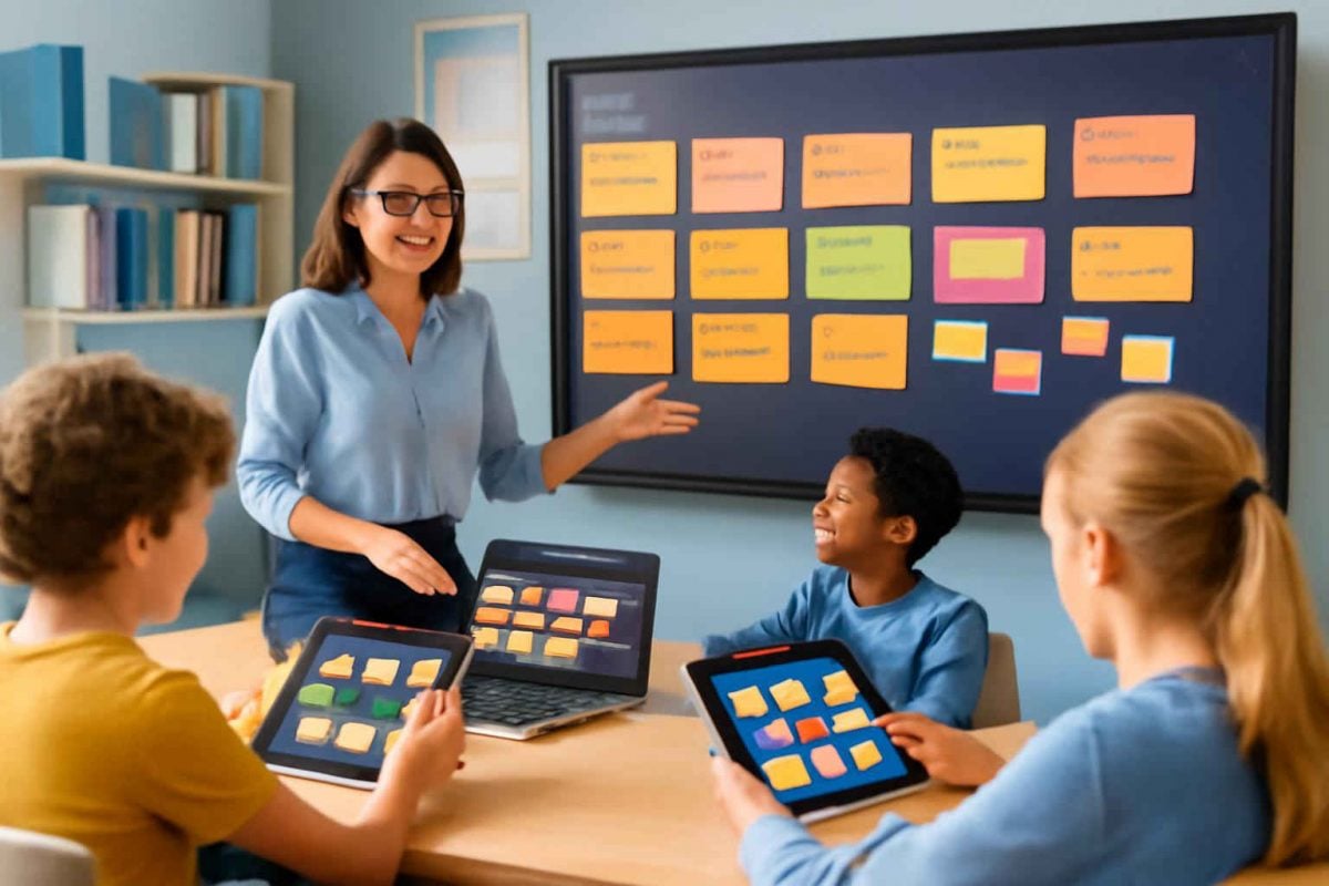 Como usar o Padlet para aprendizagem colaborativa: guia prático para projetos, debates e portfólios na escola