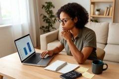 Professor analisando Tesouro Direto e CDB para decidir onde investir com mais segurança