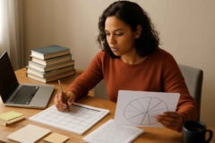 Concurso de pedagogia com pouco tempo: ciclo de estudos ou cronograma fixo, qual método rende mais para quem trabalha
