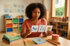 Professora da Educação Infantil comparando história, música e parlenda para planejar a roda da turma