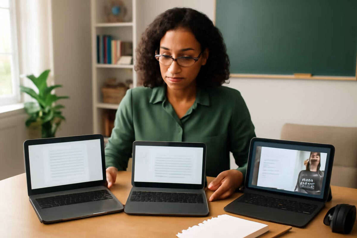 Notebook, Chromebook ou tablet com teclado para professores: como escolher o melhor dispositivo para planejar aulas, dar aula online e corrigir atividades