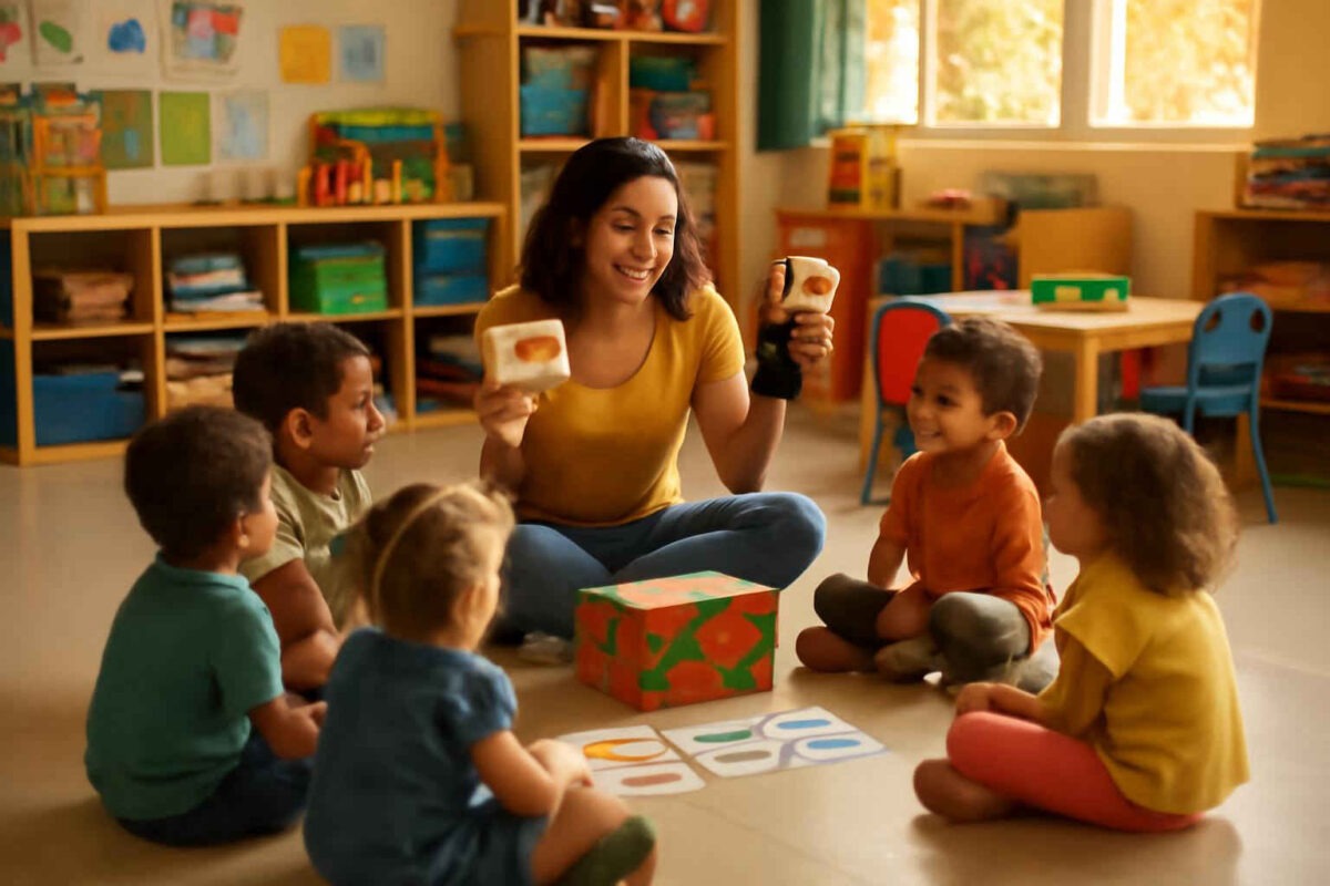 Brincadeiras para desenvolver linguagem oral na Educação Infantil: como planejar, conduzir e observar avanços reais